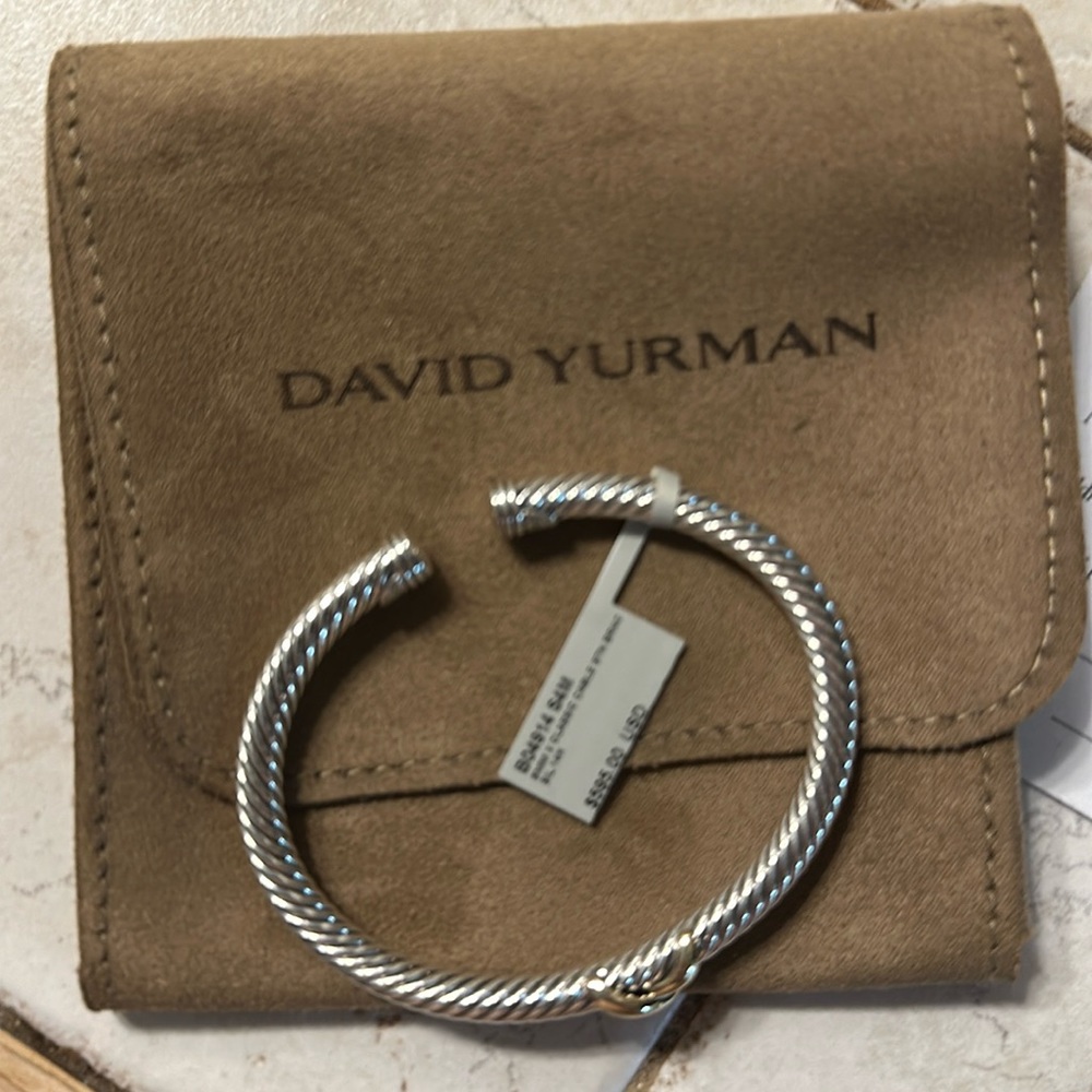 NWT David Yurman X Classic Cable Bracelet